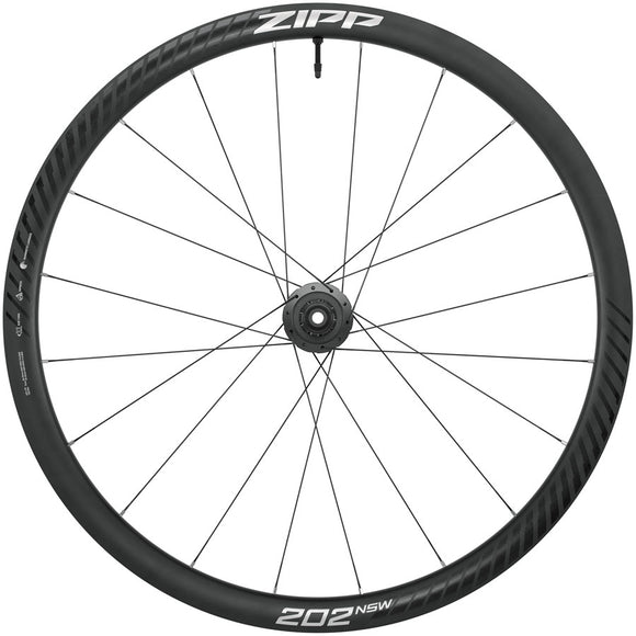 Zipp 202 NSW Rear Wheel - 700 12 x 142mm Center-Lock Tubeless Carbon XDR BLK/Dark Gray 20H A1