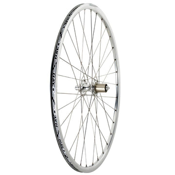 Halo Retro Rear Wheel 32h Polished Silver