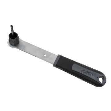 Super-B TB-FW 30 Outil pour contre-ècrou de cassette Shimano avec guide et manche intégré