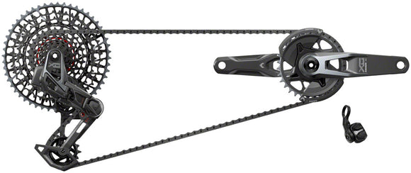 SRAM X0 T-Type Eagle Transmission Groupset - 175mm Crank 32t Chainring AXS POD Controller 10-52t Cassette Rear Derailleur Chain V2