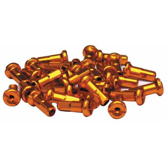 Halo 14g Alloy Nipple 12mm Gold 50/Count