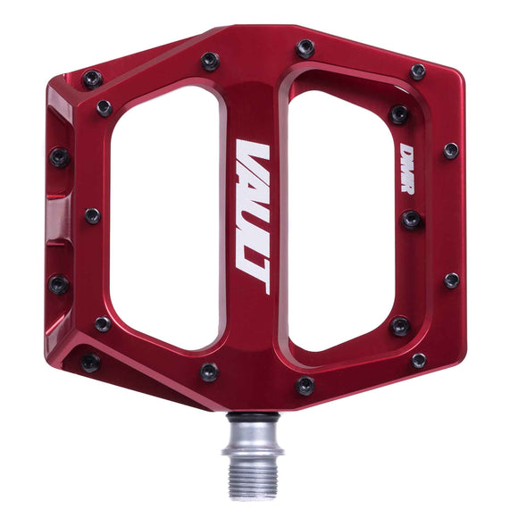 DMR Vault Pedals - Platform Aluminum 9/16" Deep Red