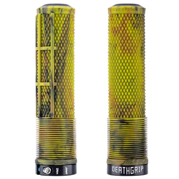 DMR DeathGrip 2 Flangeless Grips - Thick Lock-On Camo