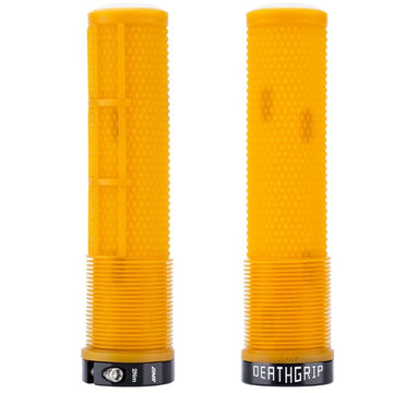 DMR DeathGrip 2 Flangeless Grips - Thin Lock-On Gum