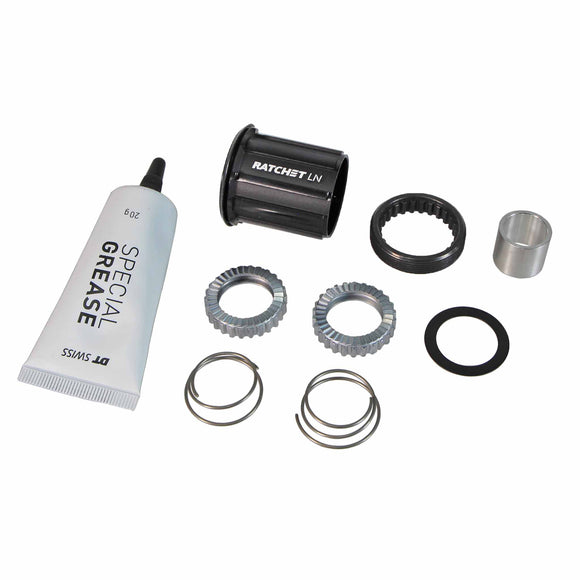 DT Swiss Ratchet LN Freehub Body Upgrade Kit - Shimano HG 11 MTN Standard Aluminum Sealed Bearing 36T