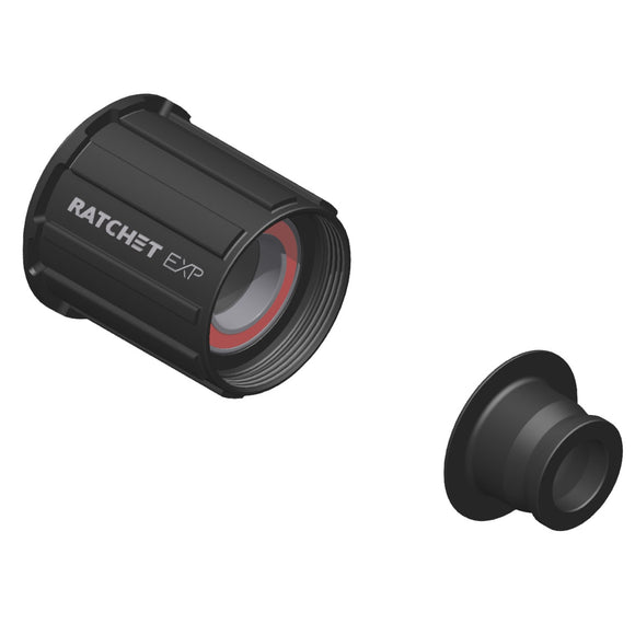 DT Swiss Ratchet EXP Freehub Body - Shimano HG 11 MTN Light Aluminum Sealed Bearing Kit w/ End Cap 12 x 142/148 mm