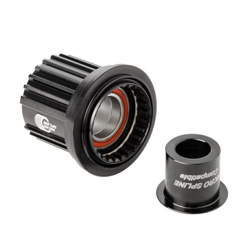 DT Swiss Ratchet Freehub Body - Shimano Micro Spline MTN Light Aluminum Sealed Bearing Kit w/ End Cap 12 x 142/148 mm