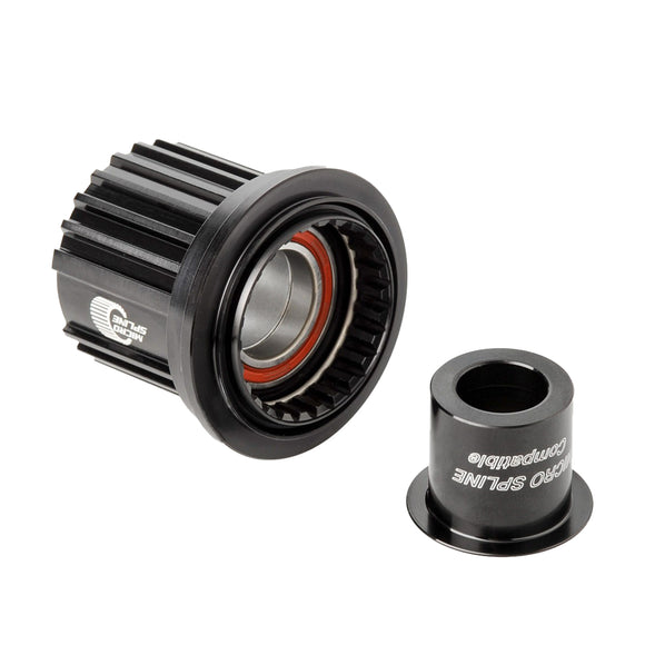 DT Swiss Ratchet Freehub Body - Shimano Micro Spline MTN Light Aluminum Sealed Bearing Kit w/ End Cap 12 x 142/148 mm