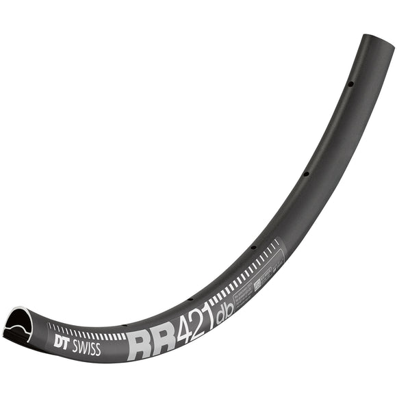 DT Swiss RR 421 Rim - 700 Disc Black 28H Asymmetric
