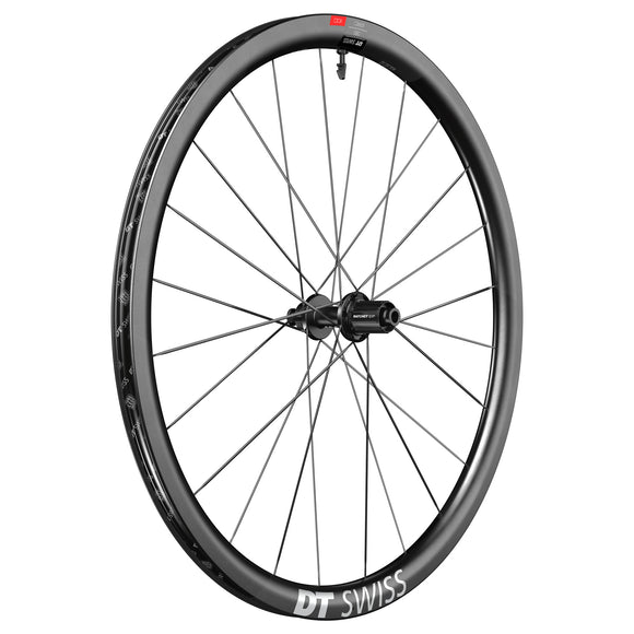 DT Swiss ERC 1100 DiCut 35 Rear Wheel - 700 12 x 142mm Center-Lock HG11 Road/XDR Ratchet EXP 36 BLK