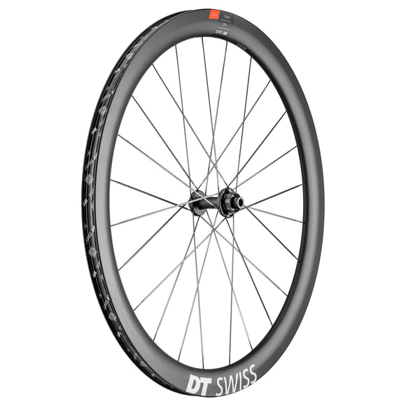 DT Swiss ERC 1100 DiCut 45 Front Wheel - 700c 12 x 100mm Center-Lock Black