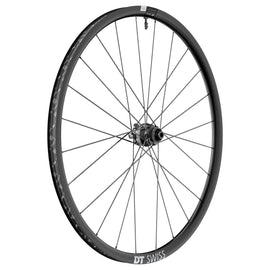 DT Swiss GR 1600 Spline 25 Front Wheel - 700 12 x 100mm Center-Lock BLK Dynamo Hub