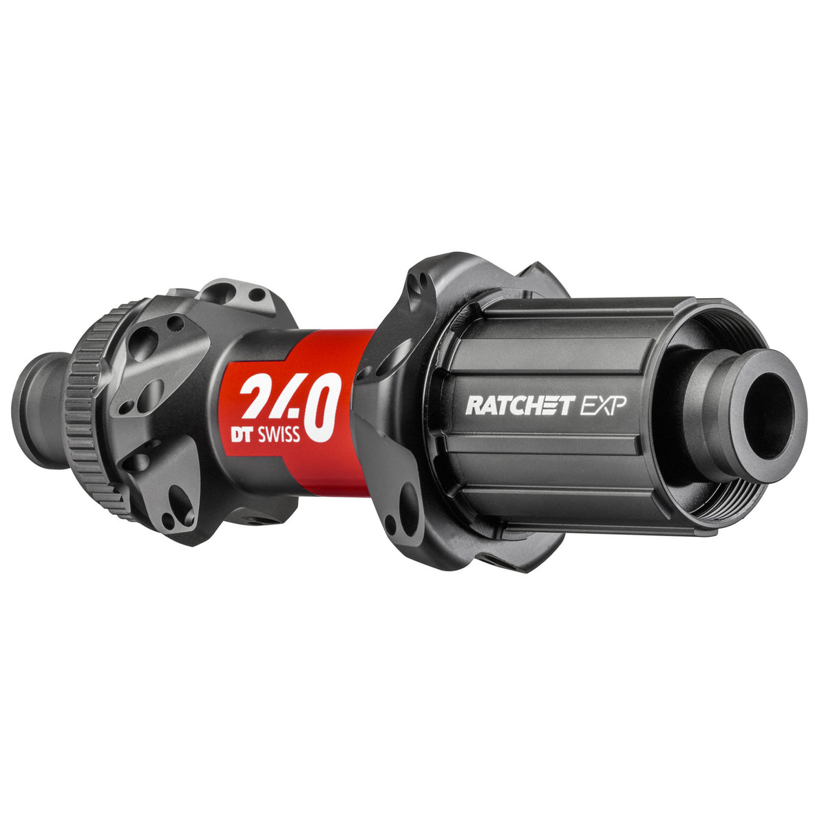 DT Swiss 240 EXP Rear Hub - 12 x 142mm Center-Lock HG 11 Road BLK/Red ...