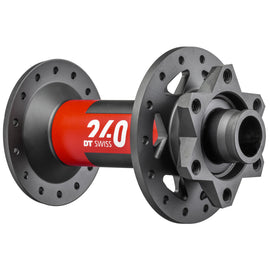 DT Swiss 240 Front Hub - 15 x 110mm 6-Bolt Black/Red 28H