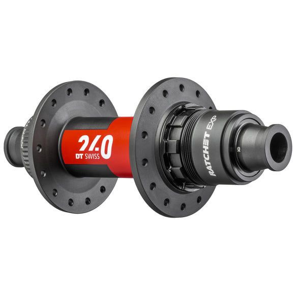 DT Swiss 240 EXP Rear Hub - 12 x 148mm Center-Lock XD Black/Red 28H 36pt