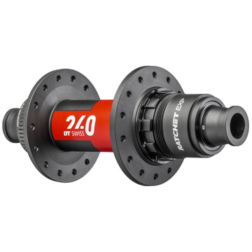 DT Swiss 240 EXP Rear Hub - 12 x 148mm Center-Lock XD Black/Red 32H 36pt