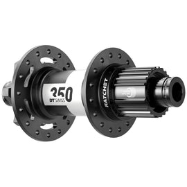 DT Swiss 350 Rear Hub - 12 x 148mm 6-Bolt Micro Spline Black 32H 36pt