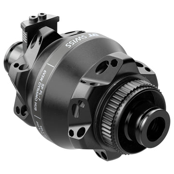 DT Swiss 350 Front Hub - 12 x 100mm Center-Lock BLK 24H Dynamo Shutter 35P Straight Pull