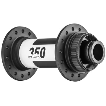 DT Swiss 350 Front Hub - 15 x 110mm Center-Lock Black 28H