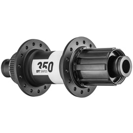 DT Swiss 350 Rear Hub - 12 x 148mm Center-Lock HG11 MTN Black 28H 36pt