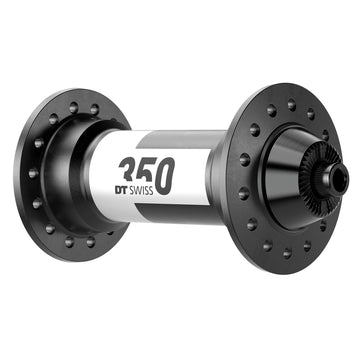 DT Swiss 350 Front Hub - QR x 100mm Rim Brake Black 24H