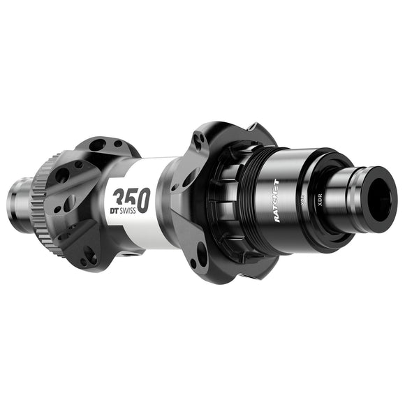DT Swiss 350 Rear Hub - 12 x 142mm Center-Lock XDR BLK 24H Straightpull 36pt Straight Pull