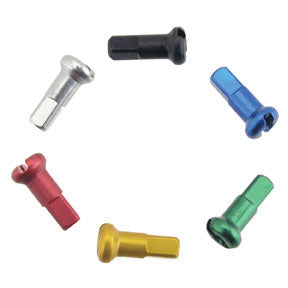 DT Swiss Standard Spoke Nipples - Aluminum 2.0 x 12mm Red Box of 100