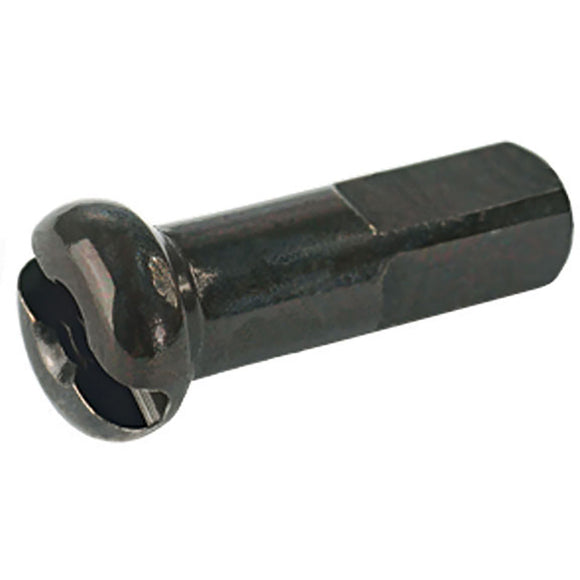 DT Swiss Standard Spoke Nipples - Brass 1.8 x 12mm Black Box of 100