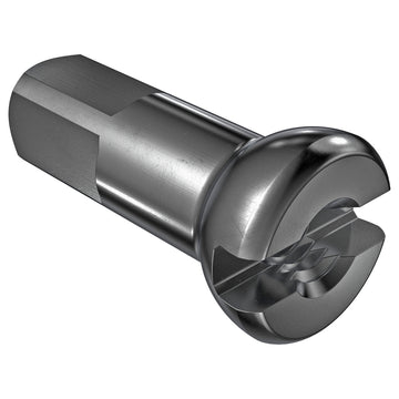 DT Swiss Pro Head Brass Nipples: 2.0 x 12mm Black Box of 100