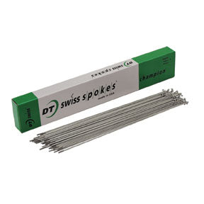 DT Swiss Champion Spoke: 2.0mm 288mm J-bend Silver Box of 100
