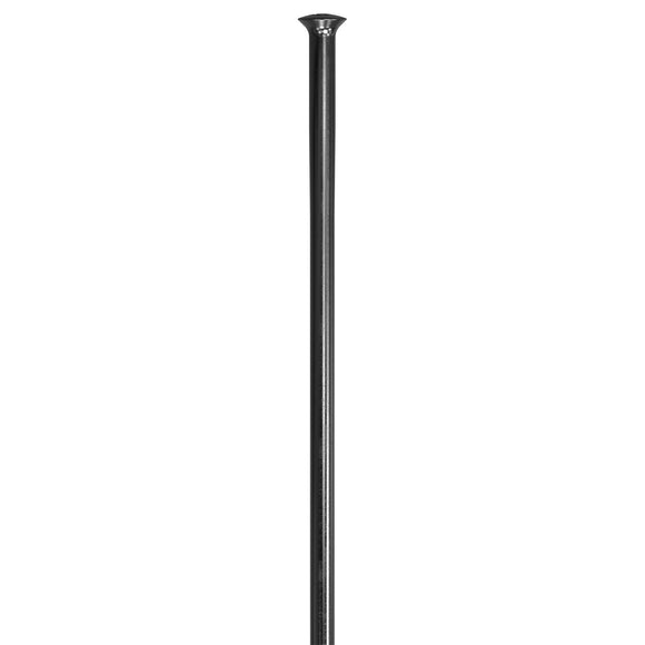 DT Swiss Champion Spoke: 2.0mm Blanks 315mm Straight Pull Black Box of 100