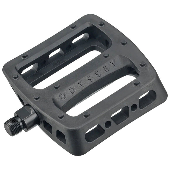 Odyssey Twisted Pro PC Pedals - Platform Composite/Plastic 9/16" Black