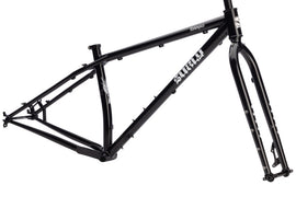 Surly Krampus Frameset - 29" Steel Hi-Viz Black Medium
