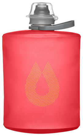 Hydrapak Stow Mountain Flexible Water Bottle - 500mL Redwood