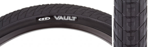 CST Vault Tire - 20 x 1.95 Clincher Wire Black