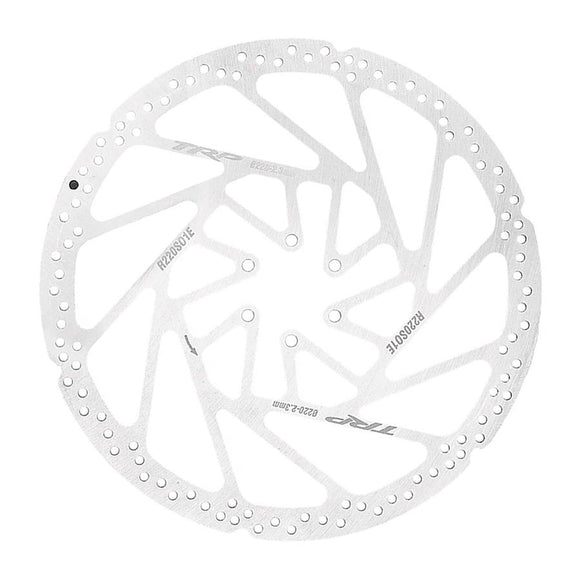 TRP R1 Disc Brake Rotor - 220mm 6-Bolt 2.3mm Rust Blocker Treatment Silver