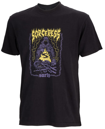 Surly Sorceress Short Sleeve Shirt Black - Small