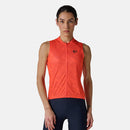 Women's Attack Sleeveless Jersey - FIERY CORAL WAVEROCK / XS