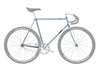SUPERCORSA PISTA - FRAME KIT - Azzurro Laser / 49 / No Brakes