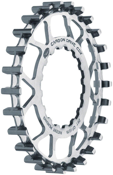 Gates Carbon Drive CDX CenterTrack Front Sprocket  - 26t For Bosch GEN 2 Silver