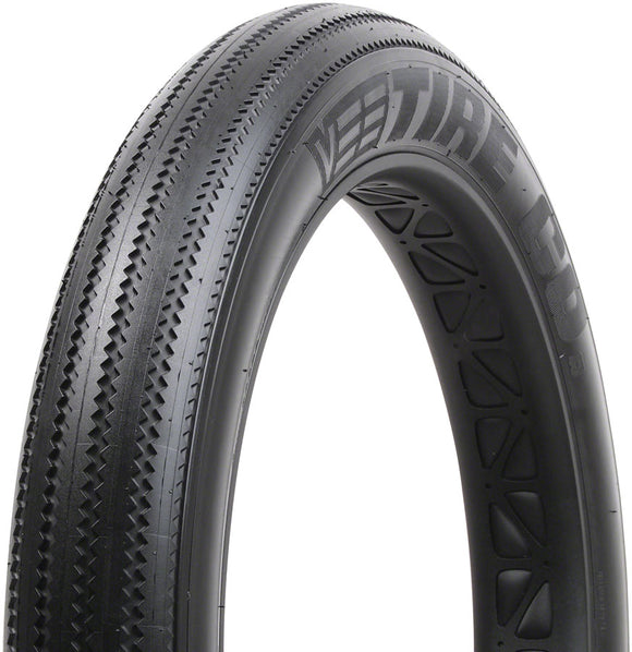 Vee Tire Co. Zigzag Tire - 20 x 4.0 Clincher Wire BLK Performance Override Powerwall E-Bike E-50