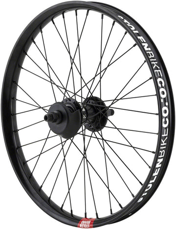Stolen Rampage Pro Street Rear Wheel - 20" 14 x 110mm Brakeless Freecoaster BLK 9T LHD