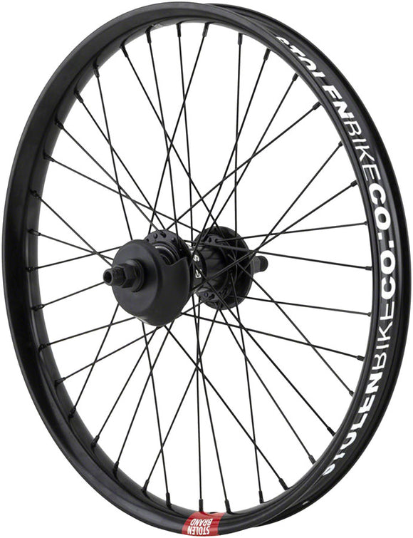 Stolen Rampage Pro Street Rear Wheel - 20" 14 x 110mm Brakeless Freecoaster BLK 9T LHD