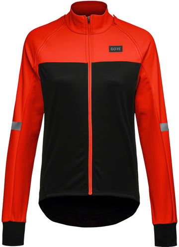 Gorewear Phantom Jacket - Black/Fireball Women's Small