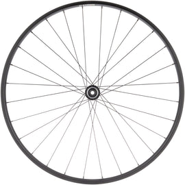 Quality Wheels Value Double Wall Series Disc Front Wheel - 700 12 x 100mm Center-Lock BLK 28H
