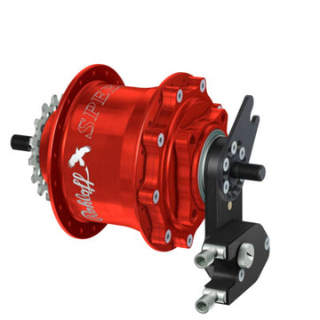 Rohloff Speedhub 500/14 TS OEM2 Bolt-On Disc 36h Red