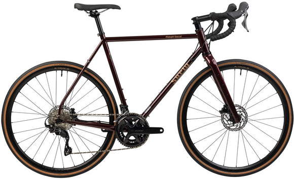 Surly Midnight Special Bike - 700c Steel 105 2x12 Carbon Fork BLK Cherry Fizz 46cm