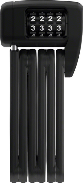 Abus BORDO Lite Mini 6055C/60 Folding Lock - Combination 2' 5mm SH Bracket BLK