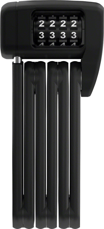 Abus BORDO Lite Mini 6055C/60 Folding Lock - Combination 2' 5mm SH Bracket BLK