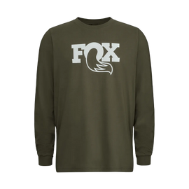 Logo Long Sleeve Shirt - Army / S